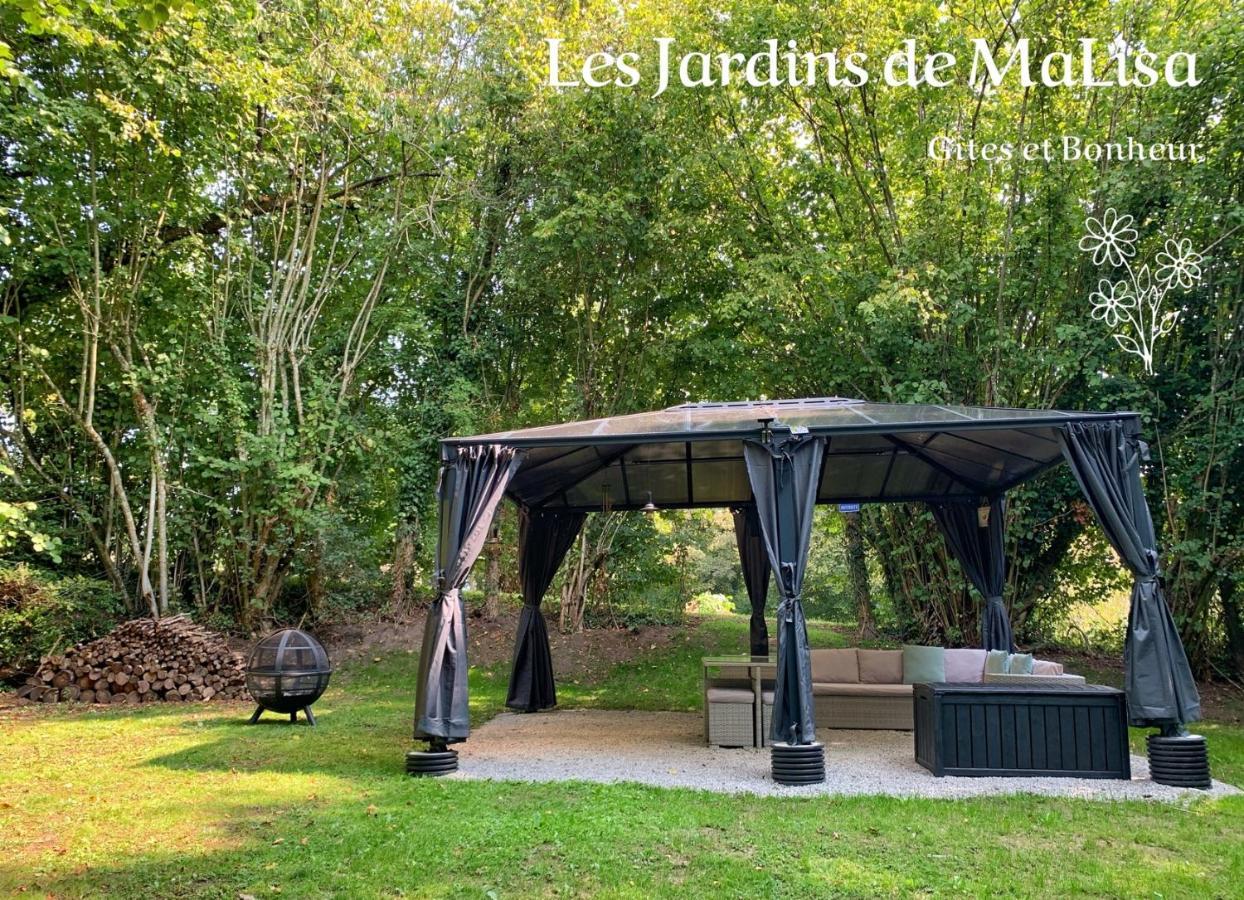 Отель Les Jardins De Malisa Ferrieres-la-Verrerie Экстерьер фото