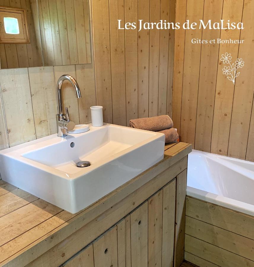 Отель Les Jardins De Malisa Ferrieres-la-Verrerie Экстерьер фото